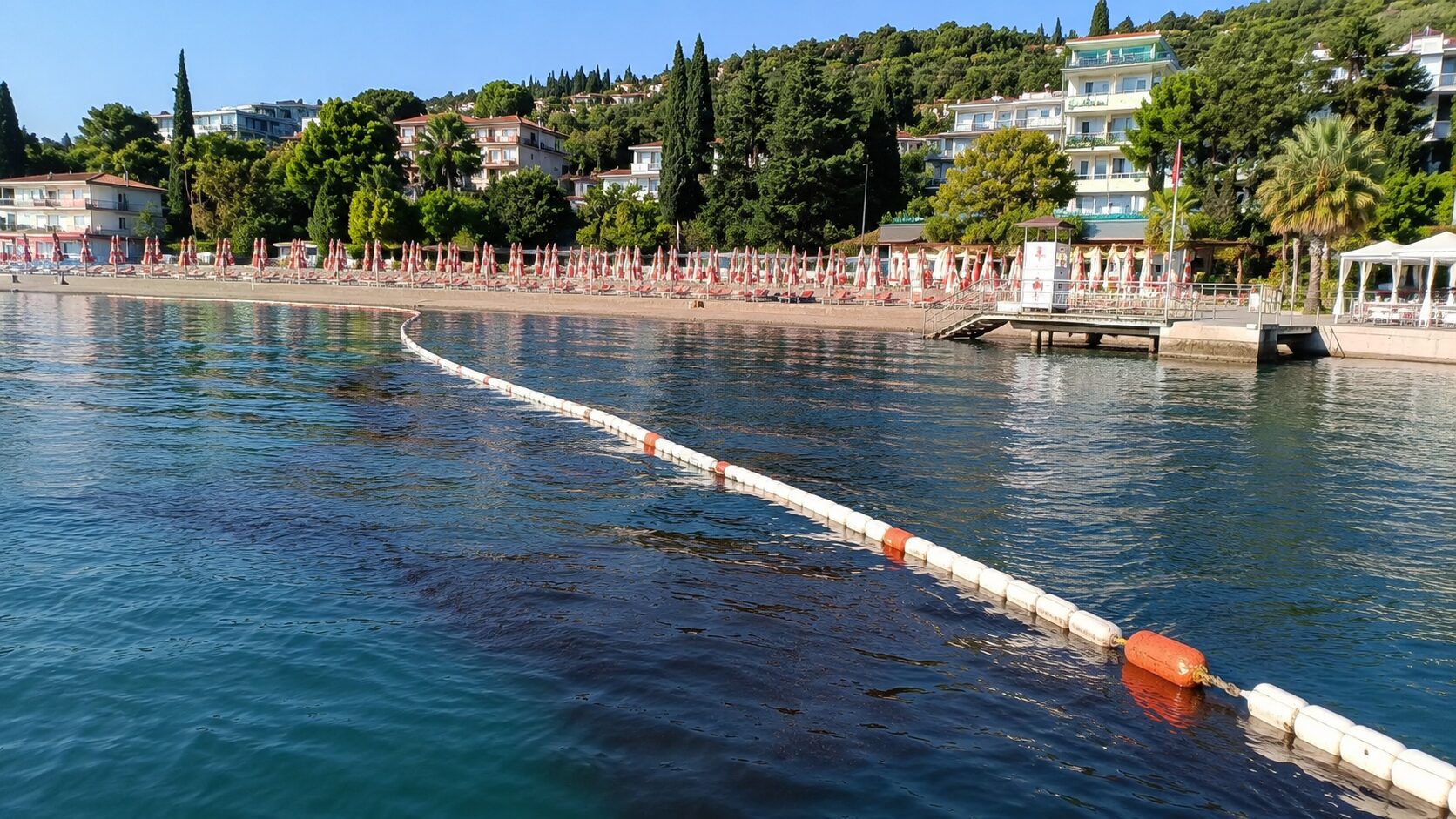 Pozor! Kopanje v Portorožu do nadaljnjega prepovedano