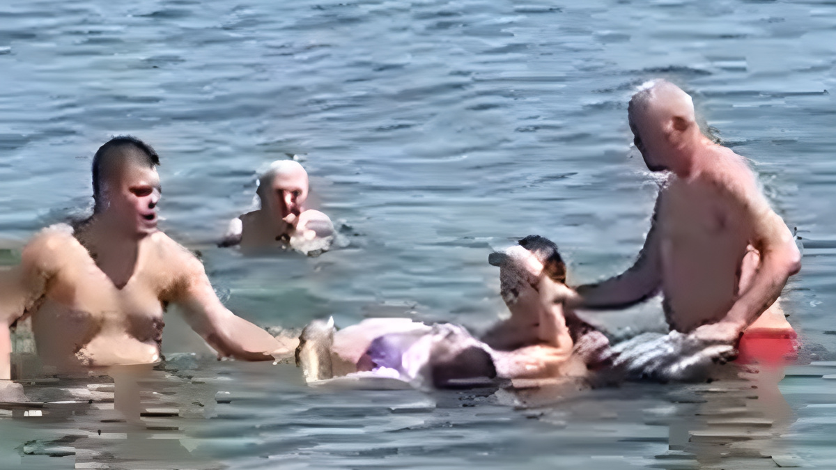 To so junaki iz Dalmacije! Rešili so utapljajočo se žensko