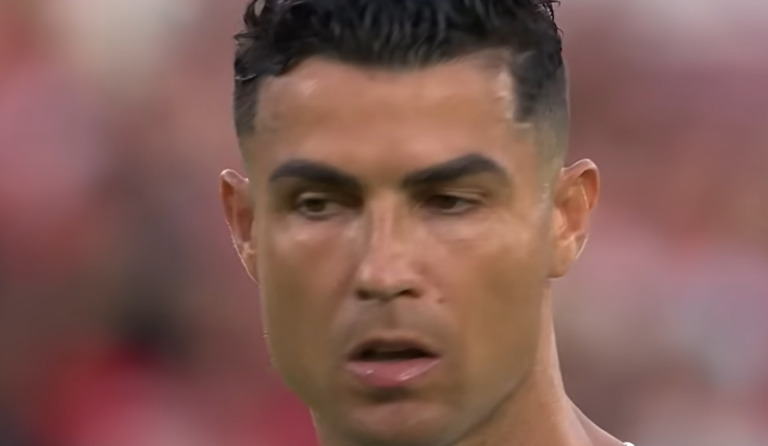 Portret Cristiano Ronaldo.