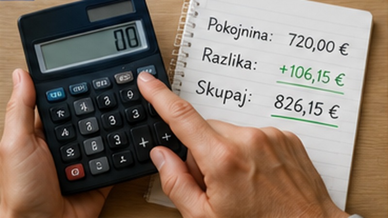 Zagotovljena pokojnina: Izračun pokojnine s kalkulatorjem in prikazom doplačila do zagotovljenega zneska.