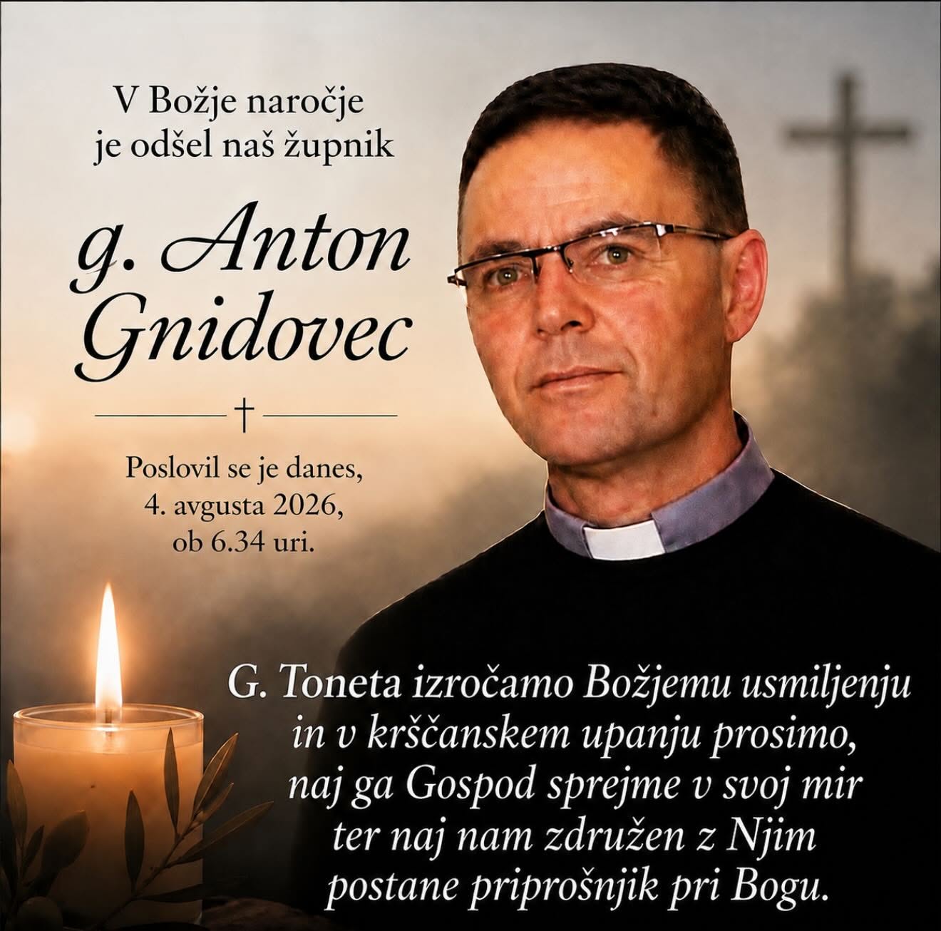 Žalost v Beli krajini, umrl cenjeni duhovnik Anton
