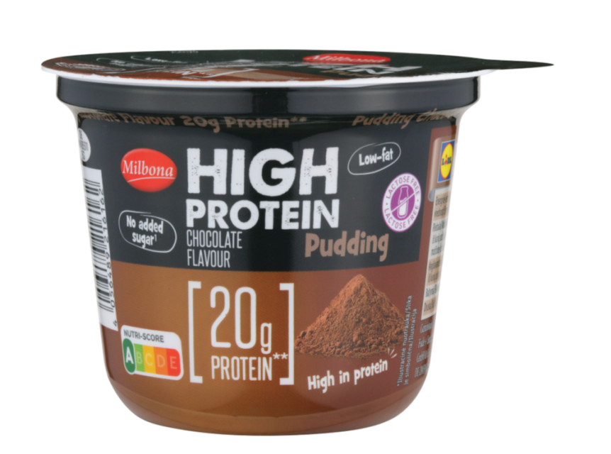 Izdelek: Visokoproteinski puding čokolada