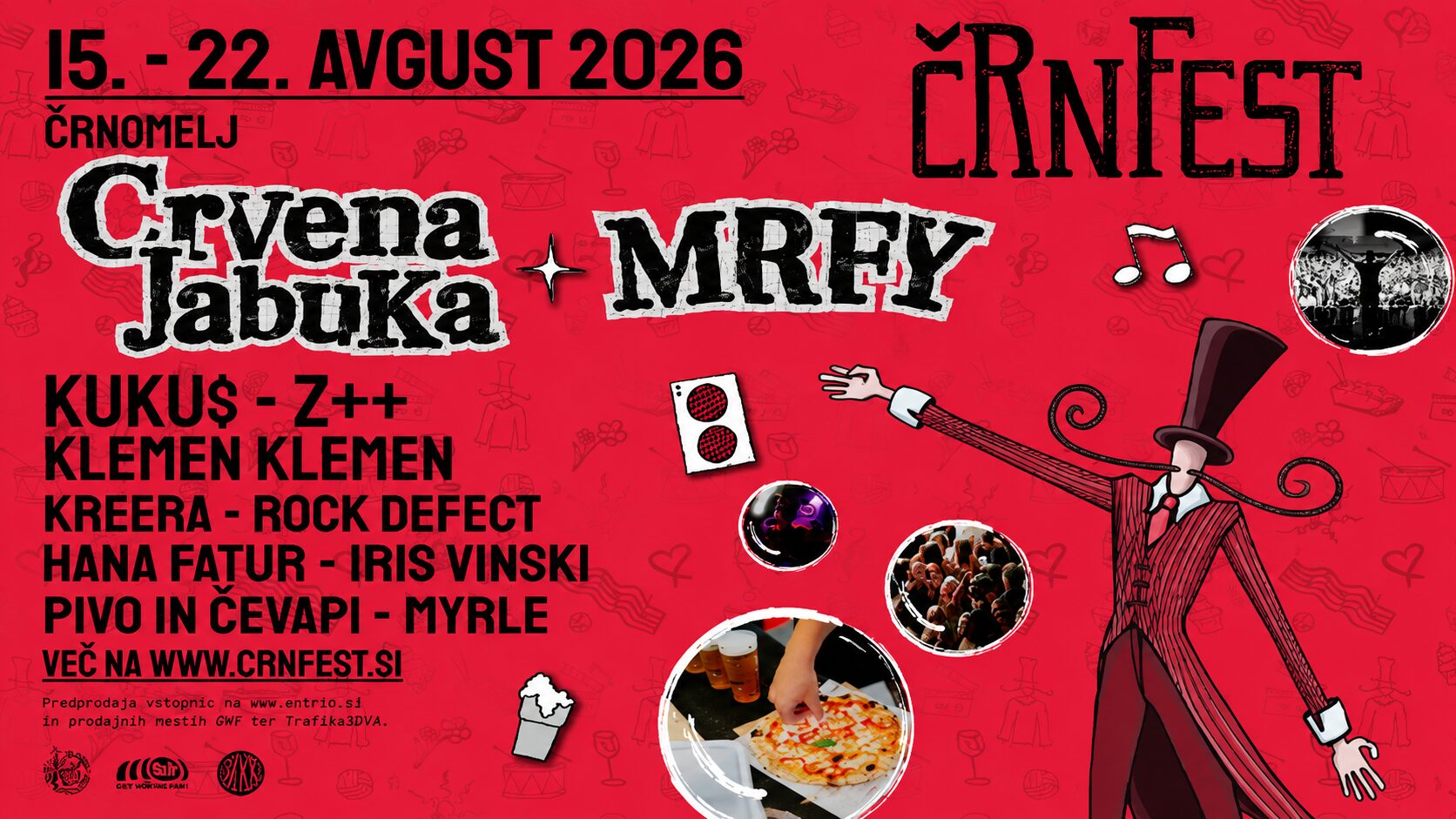 ČrnFest tudi letos prinaša mesec kulture, glasbe, kulinarike in druženja v Črnomelj