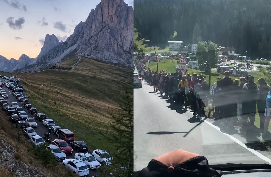 Dolomiti, gorovje v italiji.
