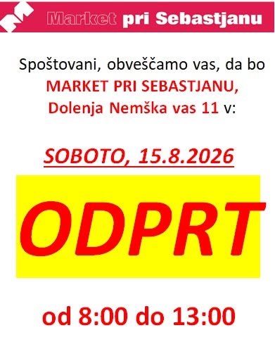 Verjetno danes edina odprta trgovina v Sloveniji, našli smo jo na Dolenjskem (foto)
