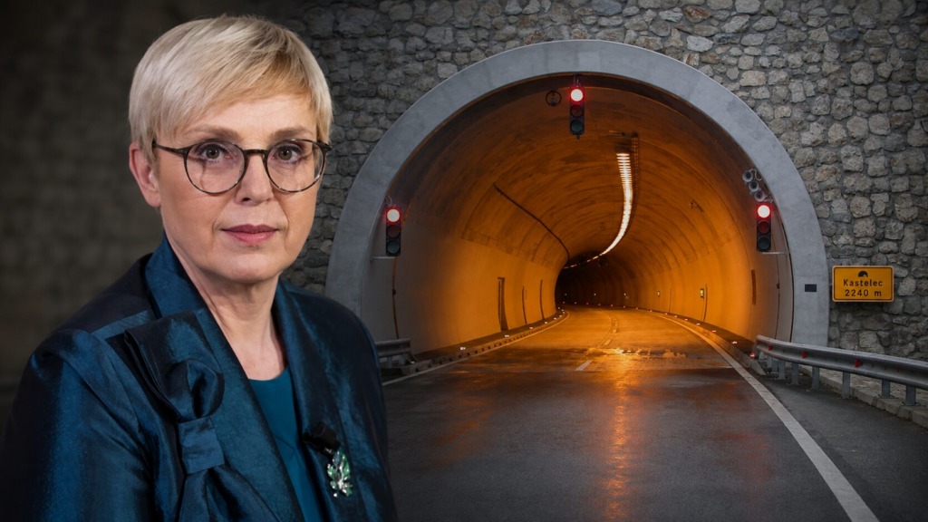 Nesreča v predoru Kastelec odprla novo vprašanje: Kdo je bila oseba ob predsednici in zakaj kabinet ne pojasni njenega statusa?