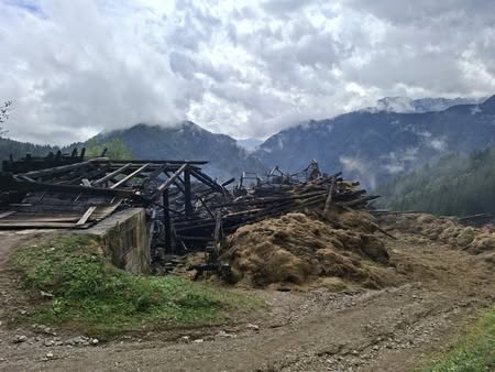 Strela jim je sinoči vzela hlev in sirarno: pomagajmo družini Slapnik iz Podolševe začeti znova