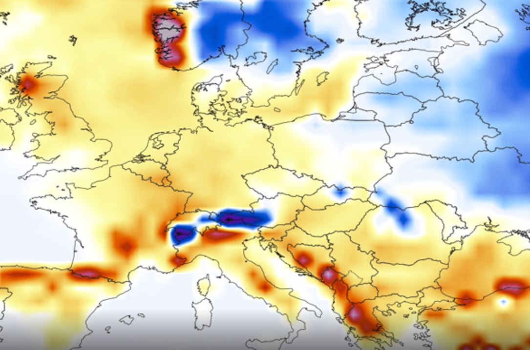 Vremenska prognoza Severe Weather Europe.