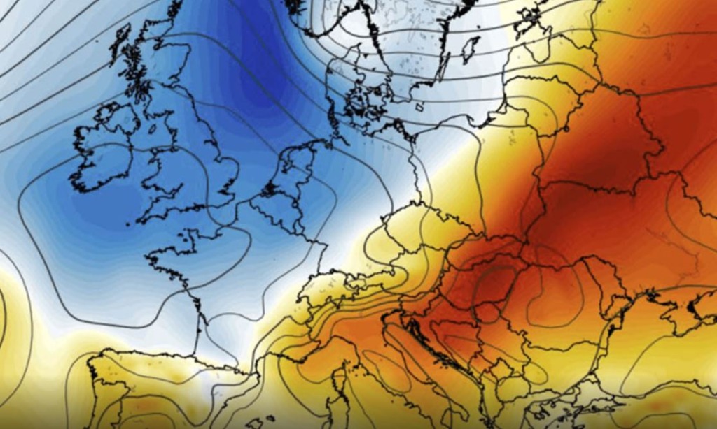 Pravkar so objavili nove vremenske karte in napoved ni dobra, na udaru je tudi Slovenija