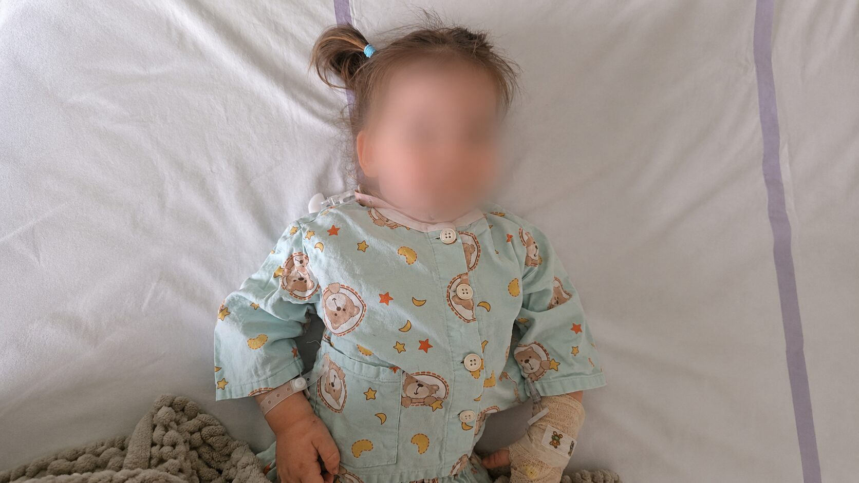 Ajda pred pomembno preiskavo.