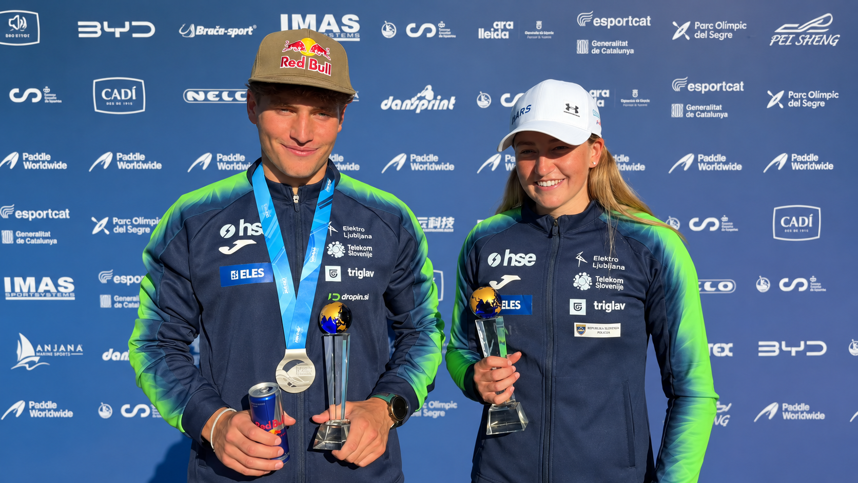 Brat in sestra pokorila svetovni pokal: Žiga Lin in Eva Alina Hočevar spisala zgodovino (VIDEO)
