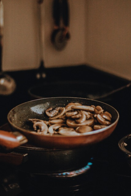 Gobova juha recept, šraženje gob