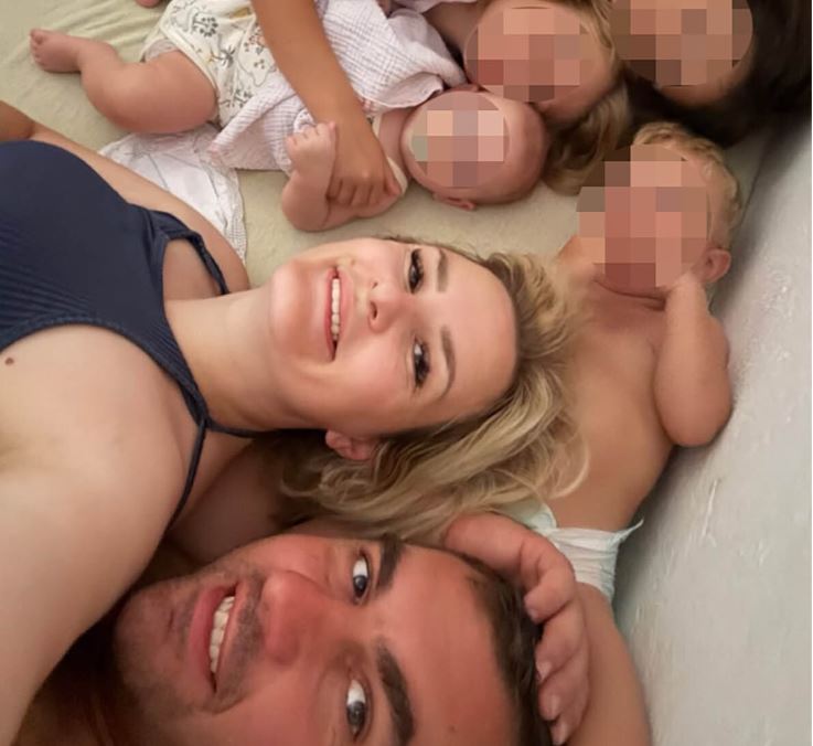 Kristina Kovačević Hitrec je bila mati šestim otrokom.