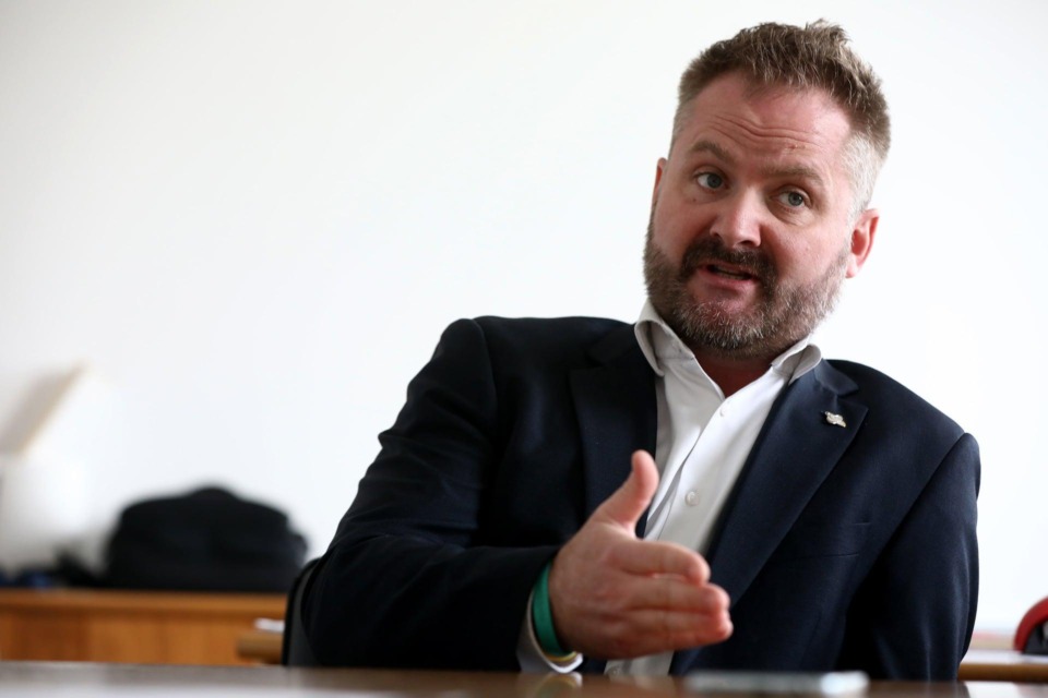 Andrej Matvoz zase pravi, da je »večni Mariborčan«, saj je z mestom povezan tako zasebno kot poklicno: vir: Facebook