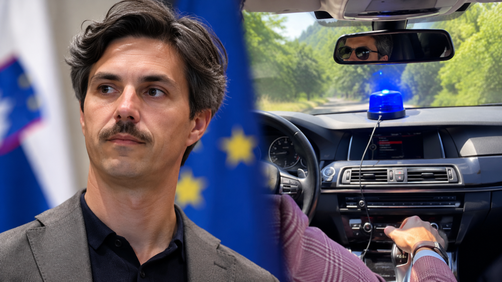 Luka Mesec priznal: »Za nekaj sekund sem prižgal še lučke« (FOTO)