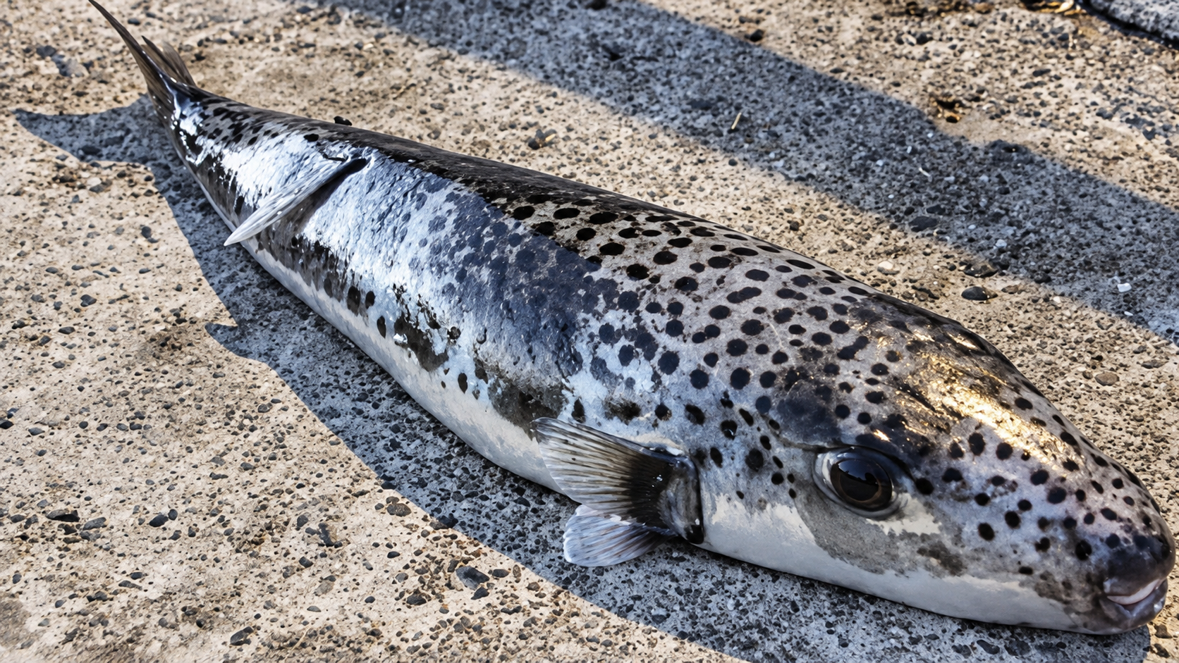 Ribič iz morja potegnil 1,5-kilogramsko nevarnost: te ribe se ni upal dotakniti z rokami