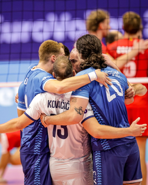 Četrtfinale EP 2026 med Slovenijo in Belgijo v odbojki