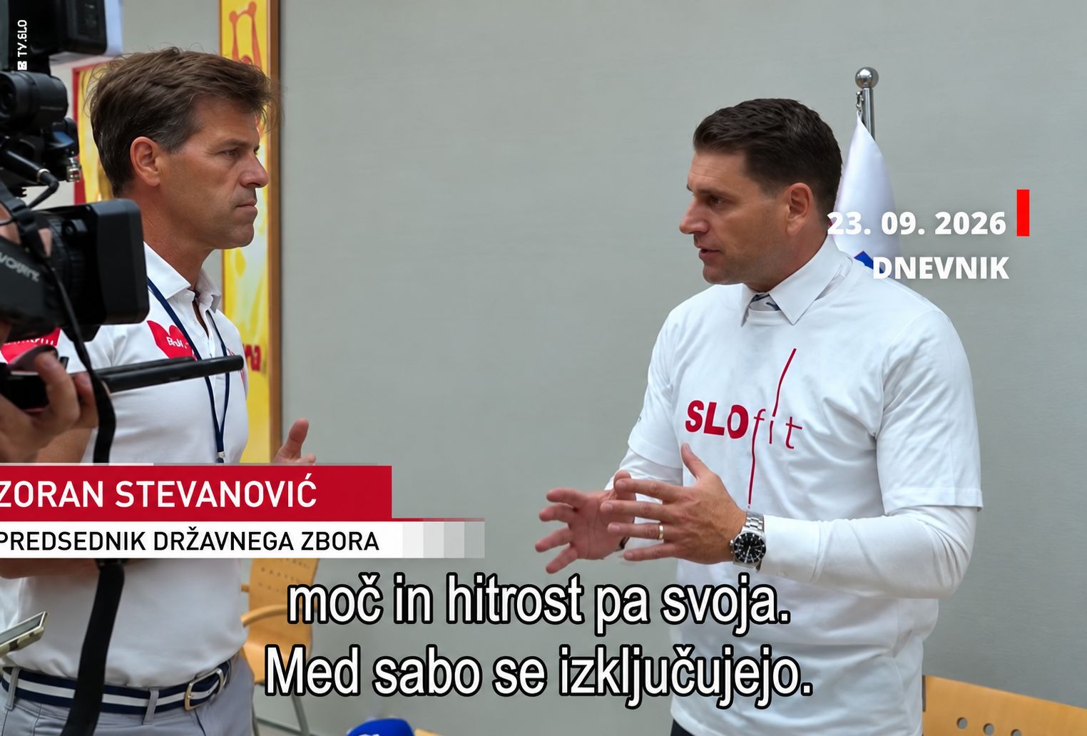 Predsednik Zoran Stevanović in akademik Gregor Jurak pred kamerami v besednem dvoboju, kdo ima prav? Preverili smo
