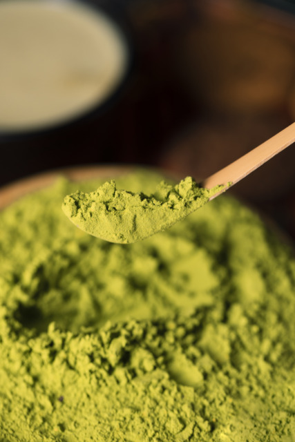 Uji matcha prah