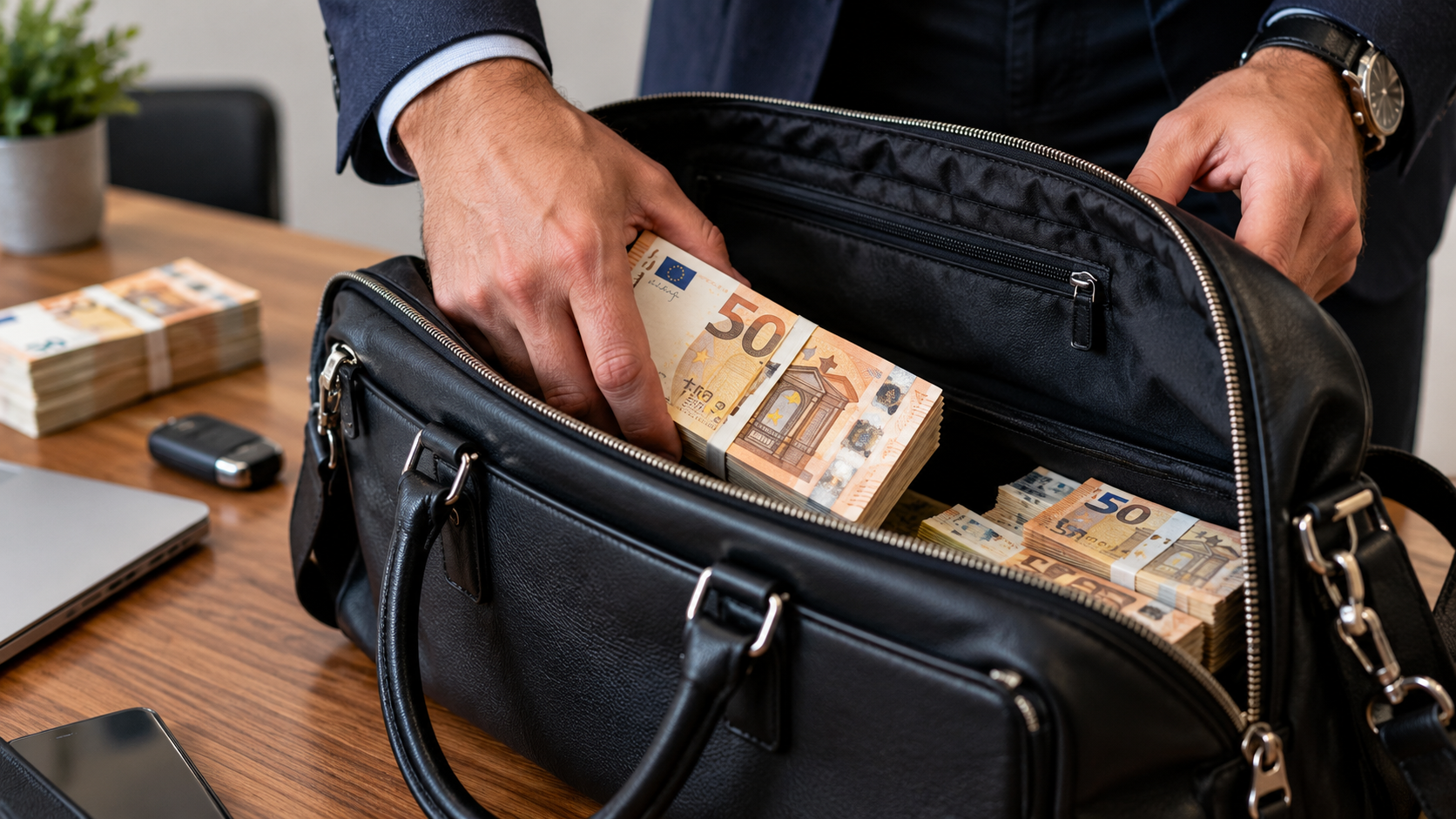 790.000 evrov naj bi si spravil v žep! Kriminalisti stopili na prste podjetniku s Ptuja!
