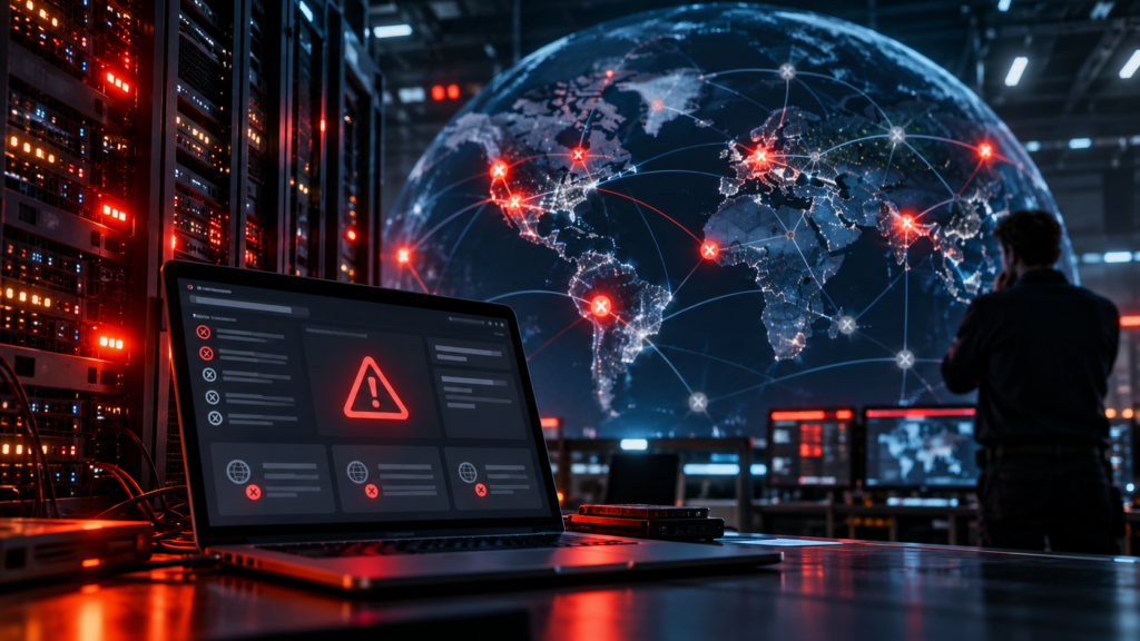 Kaj se dogaja z internetom? Po svetu se ugašajo spletne strani, alarm tudi v Sloveniji!