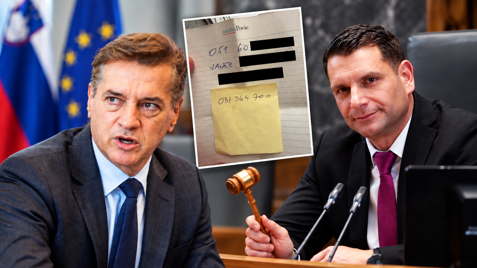 Zoran Stevanović šokiral z odmevnim razkritjem! Sporni listek s telefonsko številko naj bi dobil od človeka iz samega vrha Gibanja Svoboda - od koga?