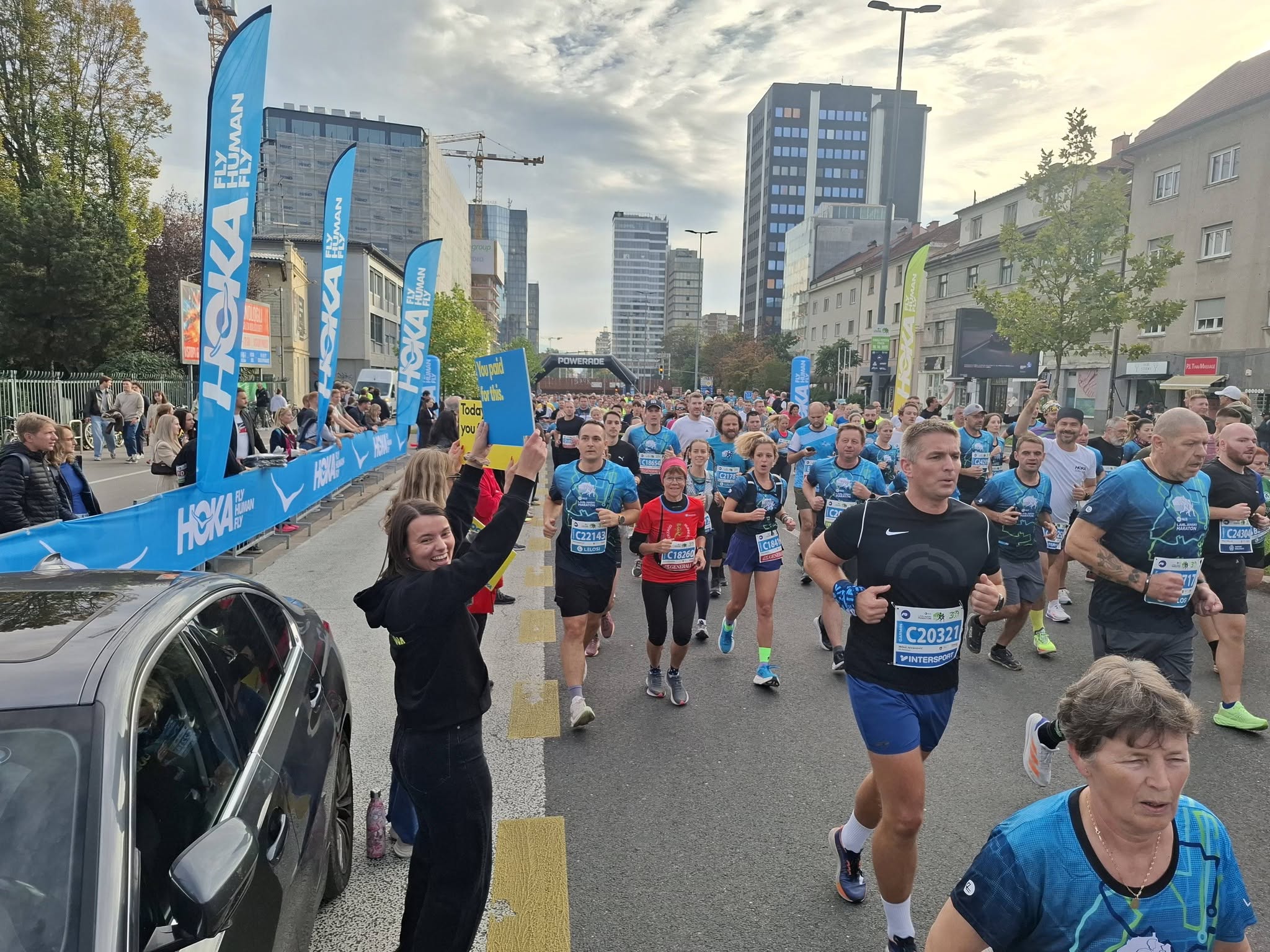 Ljubljana danes v znamenju Ljubljanskega maratona, številne ceste zaprte: preverite, kje in do kdaj