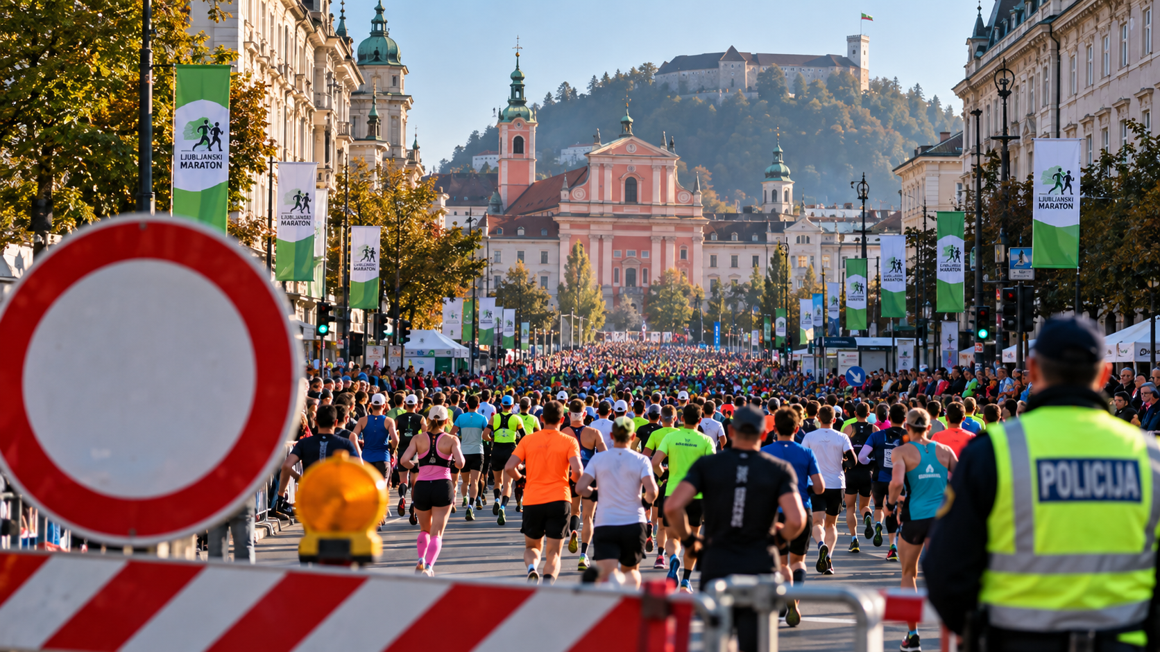 Ljubljana pred prometnim kaosom: že danes zapore, za vikend pa bo še huje!