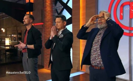 Žirijo priljubljenega kuharskega šova MasterChef Slovenija sestavljajo trije priznani kuharski mojstri: Luka Jezeršek, Karim Merdjadi in Mojmir Šiftar.