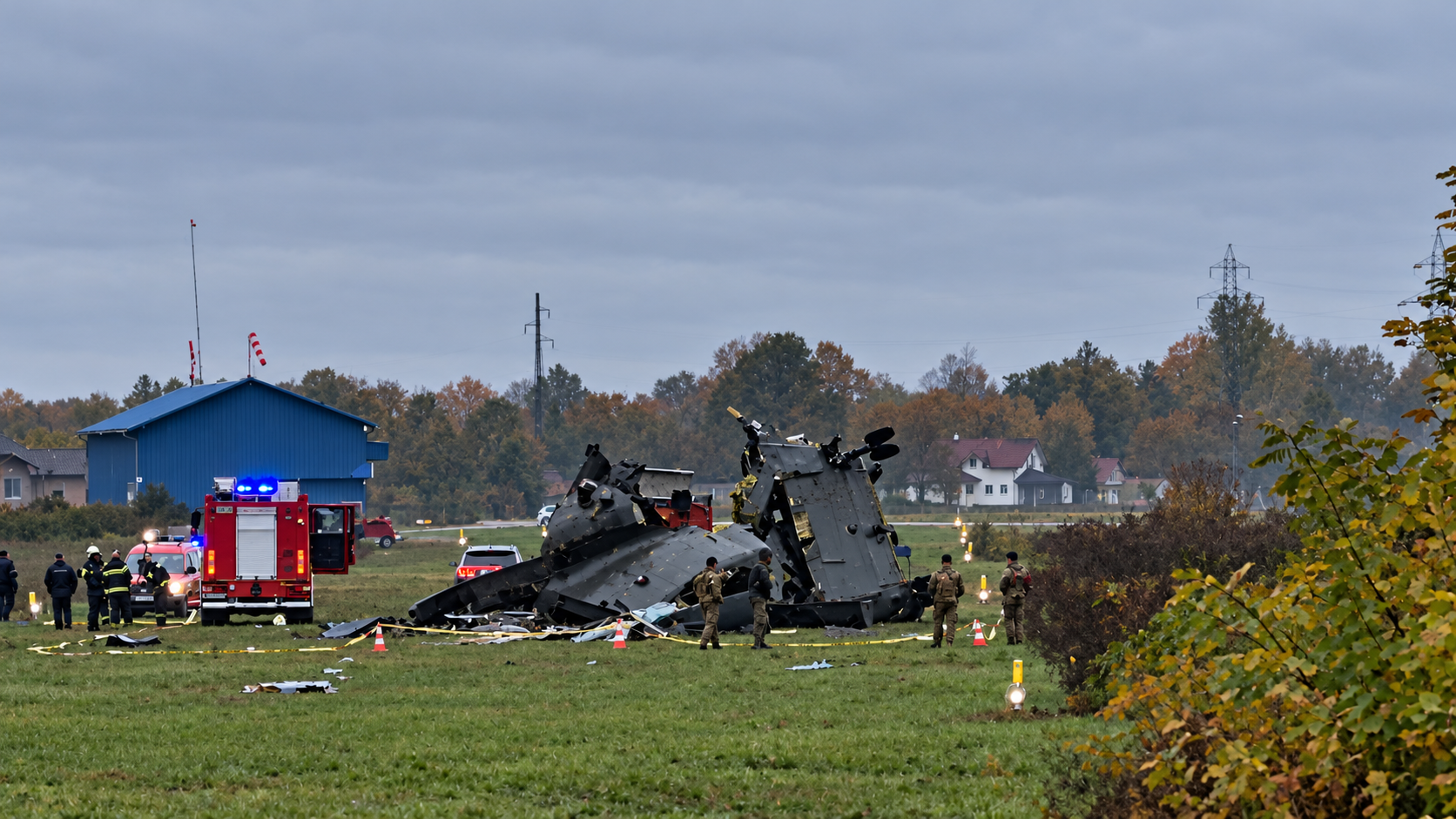 Tragedija pri Brčkem: Helikopter z 15 ljudmi strmoglavil na tla, štirje mrtvi