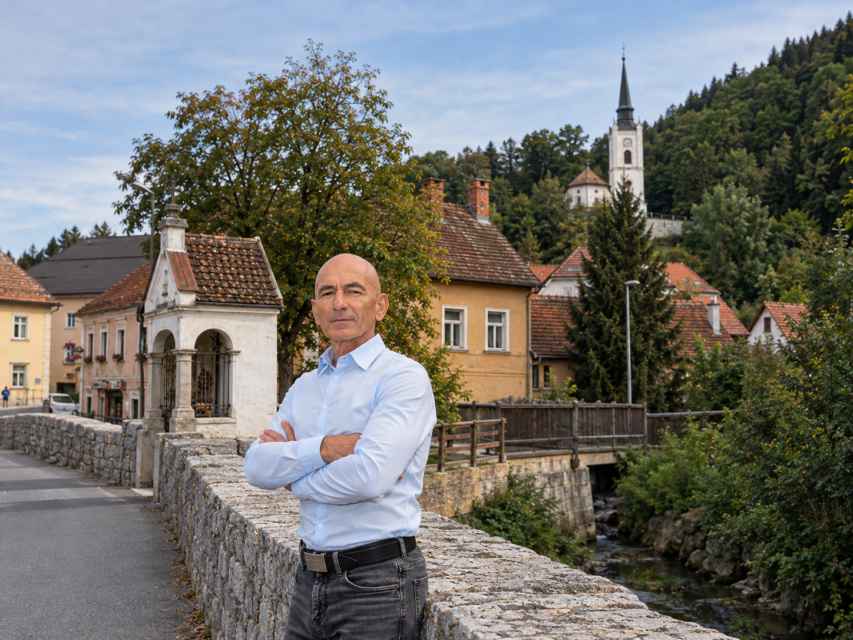Kandidat za župana občine Mirna, Boštjan Kolenc.