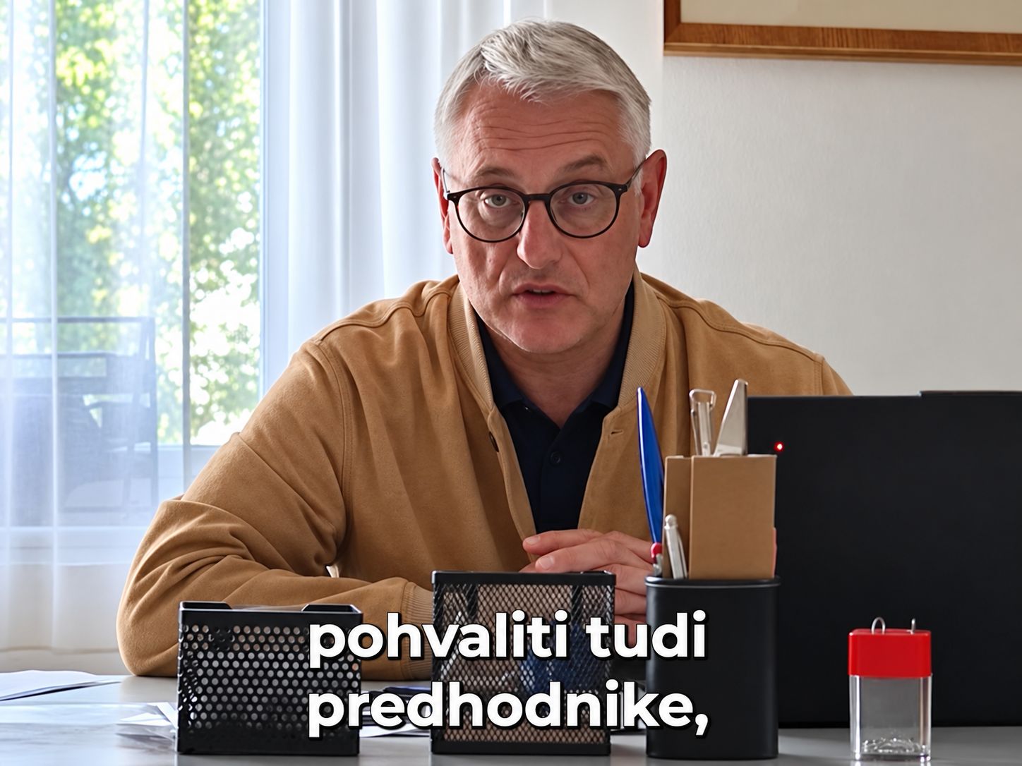 Je Matjaž Han pred računalnikom povedal bistvo slovenske politike? To so njegove preroške besede