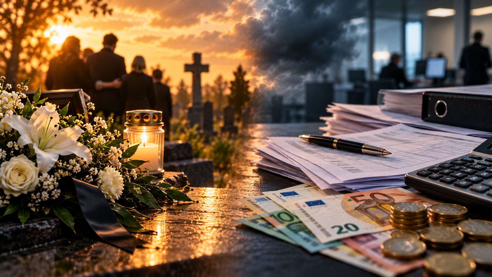 Pogrebnina in posmrtnina: pogoji za kar 1.522 evrov pomoči!