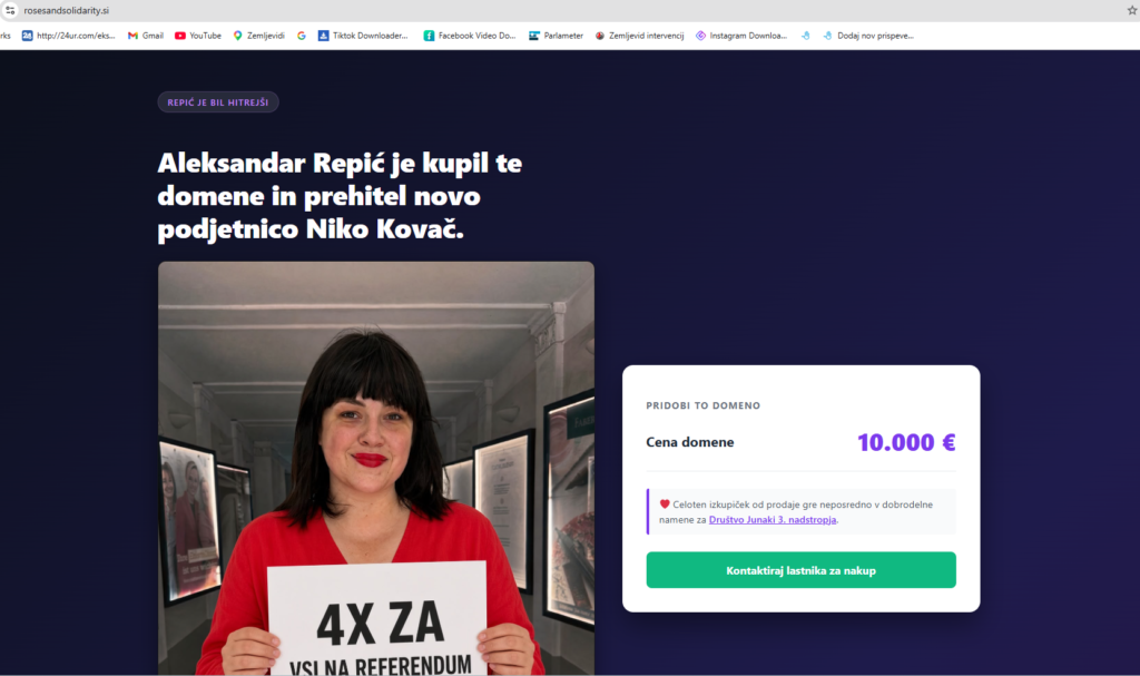 Nika Kovač je postala podjetnica – poglejte, kako jo je presenetil Aleksandar Repić
