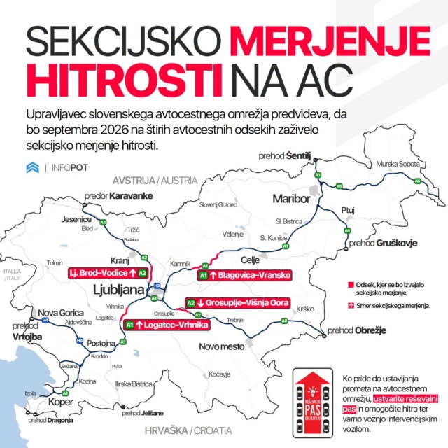 Po Dolenjski se širi zapis, da je sekcijski radar pri Višnji Gori začel delovati: preverili smo, kaj drži