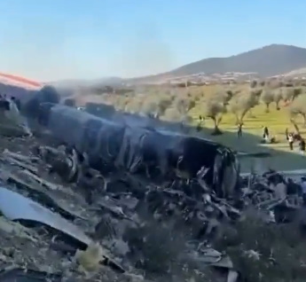 Železniška nesreča v Španiji. Foto: X