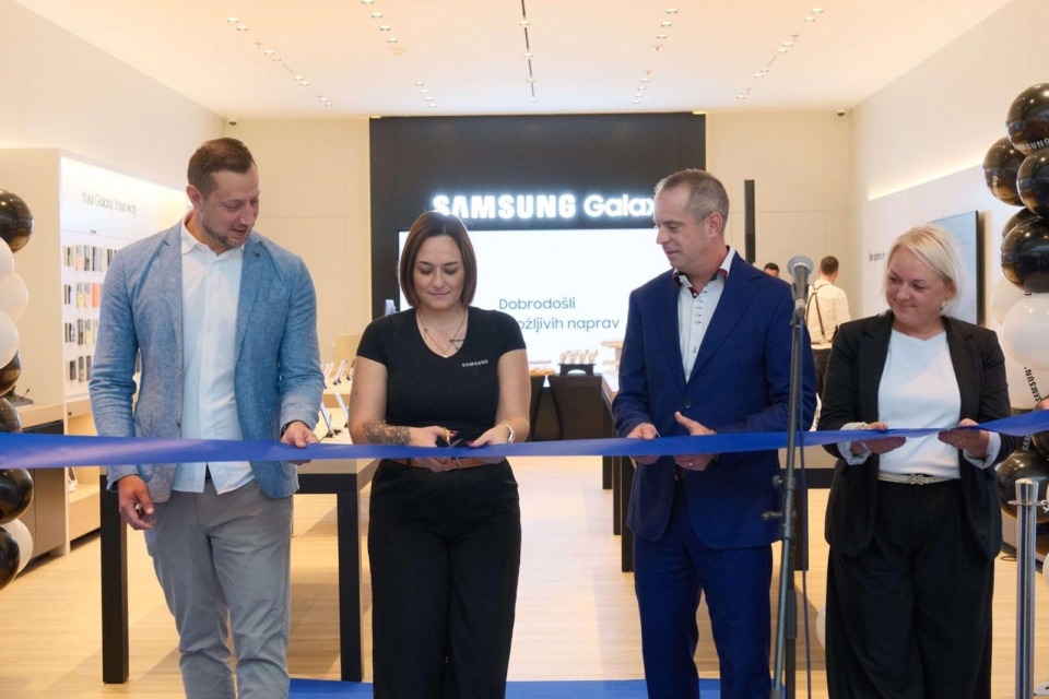 V ALEJI zaživela prva Samsungova trgovina v regiji, zasnovana po najnovejših standardih