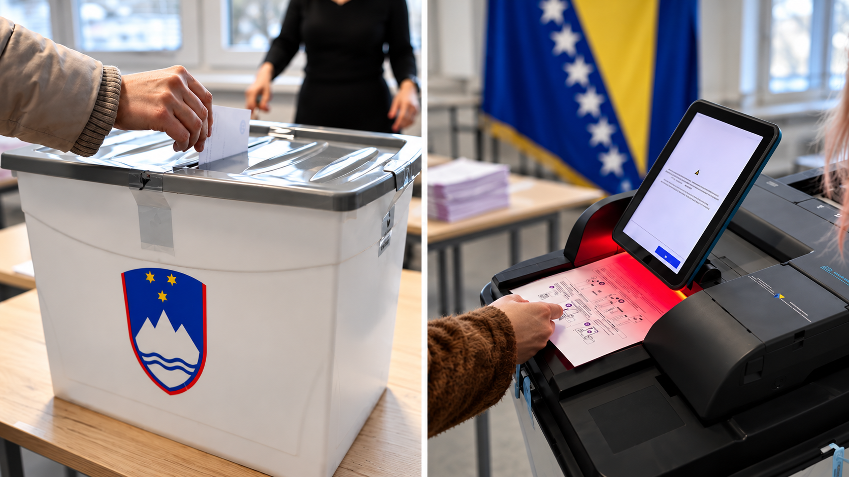 Digitalna Slovenija? Poglejte, kako volitve in štetje glasov izvajajo v Bosni, pa vam bo marsikaj jasno (FOTO)